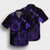 Hawaiian Hibiscus Sea Turtle Swim Polynesian Hawaiian Shirt - Purple - AH - Polynesian Pride