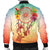 Hawaiian Hibiscus Strelitzia Flower Dreamcatcher Bomber Jacket - AH - Polynesian Pride