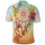 Hawaiian Hibiscus Strelitzia Flower Dreamcatcher Polo Shirt - Polynesian Pride