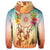 Hawaiian Hibiscus Strelitzia Flower Dreamcatcher Hoodie - Polynesian Pride