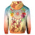 Custom Hawaiian Hibiscus Strelitzia Flower Dreamcatcher Hoodie - Polynesian Pride