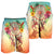 Hawaiian Hibiscus Strelitzia Flower Dreamcatcher Men's Shorts - AH - Polynesian Pride