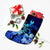 Hawaiian Hibiscus Tropical Deep Ocean Turtle Sea Christmas Stocking - AH - Polynesian Pride