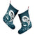 Hawaiian Hibiscus Turtle Polynesian Christmas Stocking YinYang Style - AH - Polynesian Pride