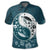 Hawaiian Hibiscus Turtle Polynesian Polo Shirt YinYang Style - Polynesian Pride