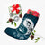 Hawaiian Hibiscus Turtle Polynesian Christmas Stocking YinYang Style - AH - Polynesian Pride