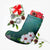 Hawaiian Hibiscus White Flower Gleeful Christmas Stocking - AH - Polynesian Pride