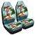 Hawaiian Hula Aboriginal Song Car Seat Covers - AH Universal Fit Black - Polynesian Pride