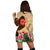 Hawaiian Hula Girl And Hibiscus Polynesian Hoodie Dress - AH - Polynesian Pride