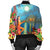 Hawaiian Hula Girl Sing In Aboriginal Village Aat Night Bomber Jacket - AH - Polynesian Pride