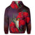 Hawaiian Hummingbird and Hibiscus Polynesian Hoodie - Polynesian Pride