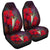 Hawaiian Hummingbird And Hibiscus Polynesian Car Seat Covers - AH Universal Fit Black - Polynesian Pride