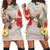 Hawaiian Hummingbirds Hibiscus Polynesian Hoodie Dress - AH Black - Polynesian Pride