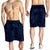 Hawaiian Kakau Honu Arc Polynesian Blue Men's Shorts - AH - Polynesian Pride