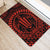 Hawaiian Kakau Honu Arc Polynesian Door Mat Red AH - Polynesian Pride