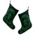 Hawaiian Kakau Honu Arc Polynesian Green Christmas Stocking - AH - Polynesian Pride