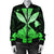 Hawaiian Kanaka Bomber Jacket Hibiscus Polynesian Love - Green - AH - Polynesian Pride