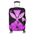 Hawaiian Kanaka Luggage Covers Hibiscus Polynesian Love - Pink - AH Black - Polynesian Pride