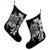 Hawaiian Kanaka Hibiscus Plumeria Mix Polynesian Turtle Christmas Stocking - Gray - AH - Polynesian Pride