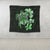 Hawaiian Kanaka Hibiscus Plumeria Mix Polynesian Turtle Tapestry - Green - AH - Polynesian Pride