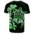 Hawaiian Kanaka Hibiscus Plumeria Mix Polynesian Turtle T Shirt Green - Polynesian Pride