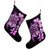 Hawaiian Kanaka Hibiscus Plumeria Mix Polynesian Turtle Christmas Stocking - Pink - AH - Polynesian Pride