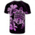 Hawaiian Kanaka Hibiscus Plumeria Mix Polynesian Turtle T Shirt Pink - Polynesian Pride