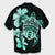 Hawaiian Kanaka Hibiscus Plumeria Mix Polynesian Turtle Hawaiian Shirt - Turquoise - AH - Polynesian Pride