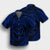 Hawaiian Kanaka Honu Hibiscus Tornando Polynesian Blue Hawaiian Shirt - AH - Polynesian Pride