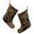 Hawaiian Kanaka Honu Hibiscus Tornando Polynesian Gold Christmas Stocking - AH - Polynesian Pride