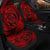 Hawaiian Kanaka Honu Hibiscus Tornando Polynesian Red Car Seat Covers - AH - Polynesian Pride