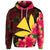 Custom Hawaiian Kanaka Plumeria Polynesian Hoodie - Polynesian Pride