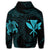 Hawaiian Kanaka Turtle Polynesian Hoodie Blue - Polynesian Pride