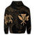 Hawaiian Kanaka Turtle Polynesian Hoodie Gold - Polynesian Pride