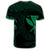 Hawaiian Kanaka Turtle Polynesian T Shirt Green - Polynesian Pride