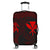 Hawaiian Kanaka Turtle Polynesian Luggage Covers Red AH Black - Polynesian Pride