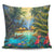 Hawaiian Living In Aboriginal Village Pillow Covers - AH Pillow Covers Black - Polynesian Pride