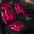 Hawaiian Map Big Turtle Hibiscus Plumeria Tribal Polynesian Car Seat Covers - Pink - AH - Polynesian Pride