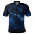 Hawaiian Map Galaxy Zodiac Dolphin Polynesian Polo Shirt - Polynesian Pride