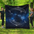 Hawaiian Map Galaxy Zodiac Dolphin White Polynesian Premium Quilts - AH Black - Polynesian Pride