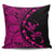 Hawaiian Map Gecko Tattoo Kakau Polynesian Pillow Covers Pink AH Pillow Covers Black - Polynesian Pride