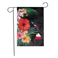 Hawaiian Map Hawaii Flag Hibiscus Polynesian Flag AH House Flag - Polynesian Pride