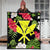 Hawaiian Map Heart Kanaka Hibiscus Polynesian Premium Quilts - AH - Polynesian Pride