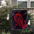 Hawaiian Map Heart Ribbon Cancer Hibiscus Red Polynesian Flag - AH - Polynesian Pride