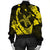 Hawaiian Map Hibiscus Turtle Fish Hook Polynesian Bomber Jacket Yellow - AH - Polynesian Pride