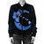 Hawaiian Map Hibiscus Turtle Polynesian Moon Bomber Jacket Blue - AH - Polynesian Pride