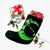 Hawaiian Map Hibiscus Turtle Polynesian Moon Christmas Stocking Green - AH - Polynesian Pride