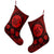 Hawaiian Map Honu Hibiscus Tropic Red Polynesian Christmas Stocking - AH - Polynesian Pride