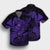 Hawaiian Map Hula Girl Hibiscus Kanaka Polynesian Hawaiian Shirt - Purple - AH - Polynesian Pride