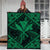 Hawaiian Map Kanaka Hibiscus Green Polynesian Premium Quilts - AH - Polynesian Pride